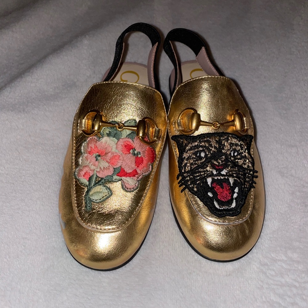 Gucci Princetown loafers toddler size 27